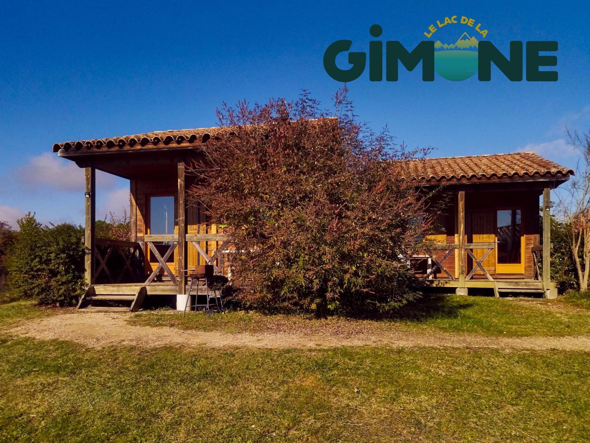 Les Chalets Du Lac De La Gimone Saint-Blancard Exterior foto